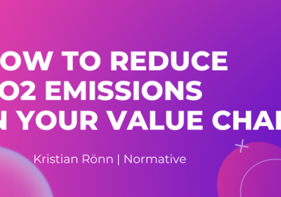 How To Reduce CO2 Emissions In Your Value Chain