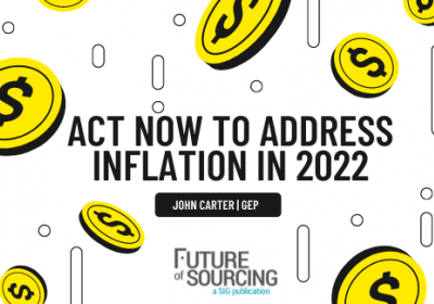 Inflation is here for the foreseeable future. Act now to address the increasing cost of goods and supplies to remain competitive in your market.