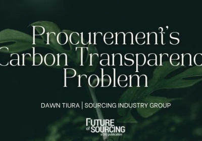 Sustainable procurement is no longer a corporate goal but a global one.